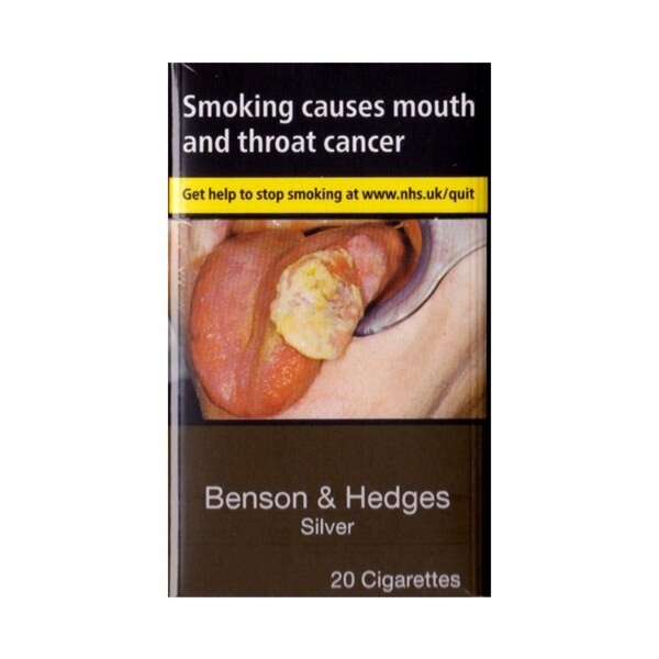 Benson & Hedges Silver King Size McGahey The Tobacconist