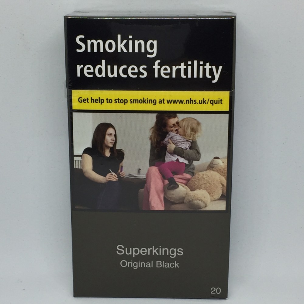 Superkings Original Black McGahey The Tobacconist