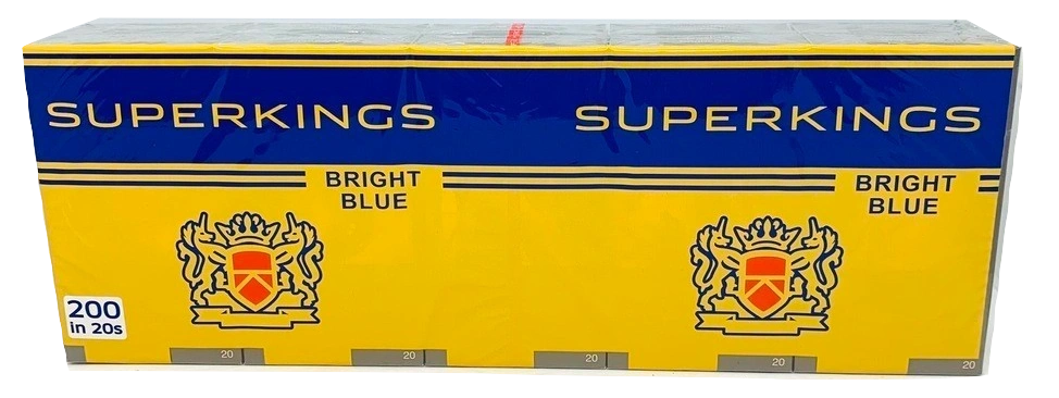 Superkings Bright – 200 Cigarettes