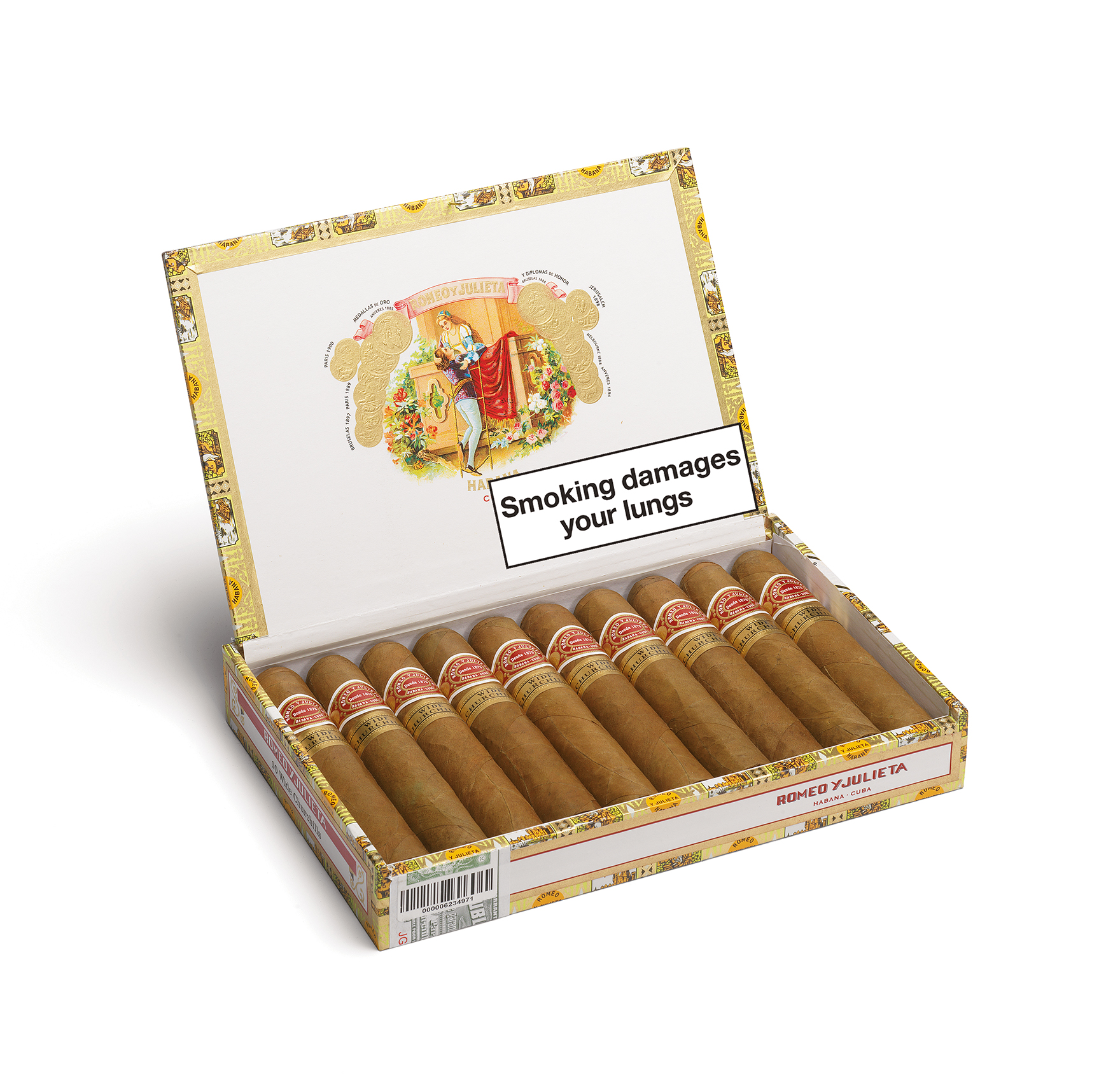 Romeo y Julieta Wide Churchill - 10 Box