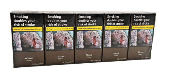 Alluvé White Cigarettes