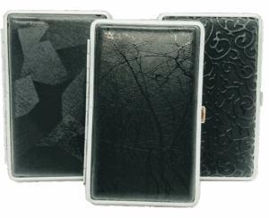 Leather Look Cigarette Case - Super King 14s