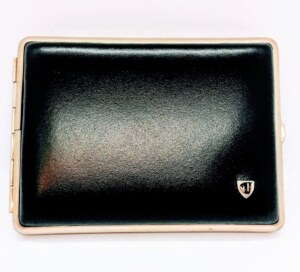 Soft Leather Super King Cigarette Case