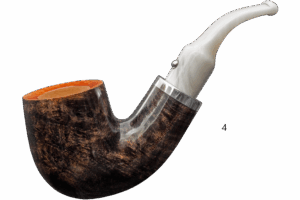 White Elephant Ebony & Ivory Grey Pipe 4