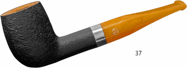 Rattray's Samhain Sandblast Yellow Pipe 37