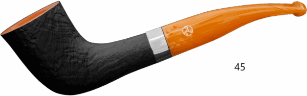 Rattray's Samhain Sandblast Yellow Pipe 45