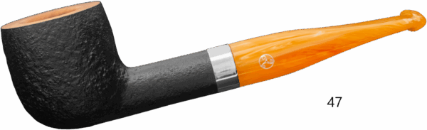 Rattray's Samhain Sandblast Yellow Pipe 47