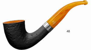 Rattray's Samhain Sandblast Yellow Pipe 48