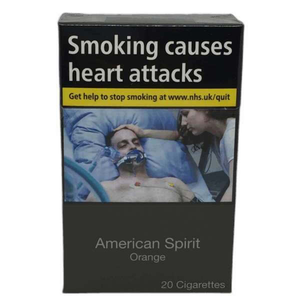 American Spirit Orange King Size