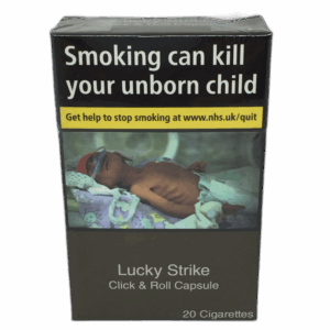 Lucky Strike Black Click & Roll Capsule King Size