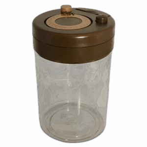 Tobacco Jar- plastic vacuum lock