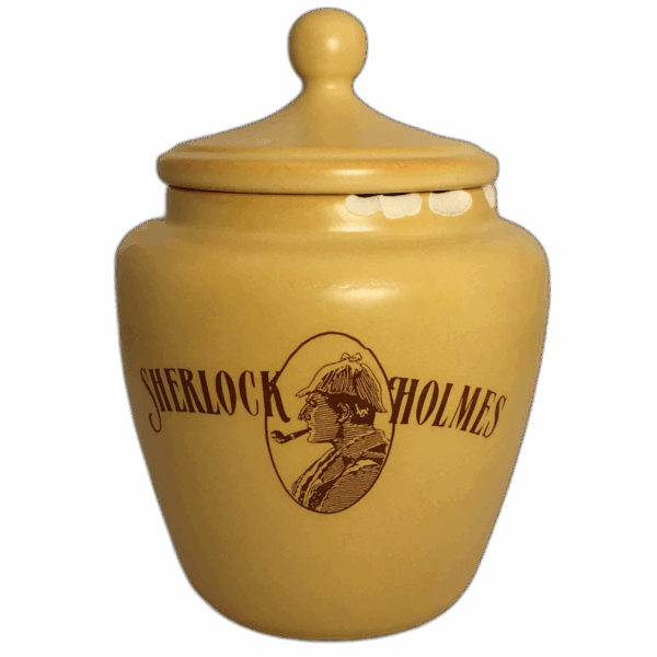 Tobacco Jar-Pottery Sherlock Holmes