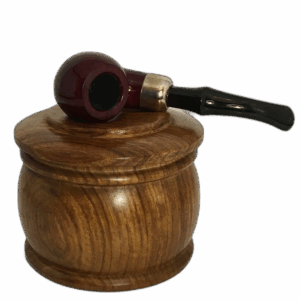 Tobacco Jar-Wooden
