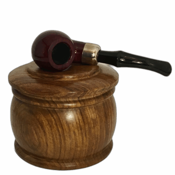Tobacco Jar-Wooden