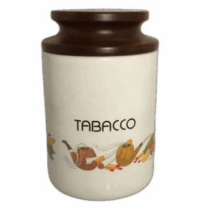 Tobacco Jar - Brebbia Pottery White