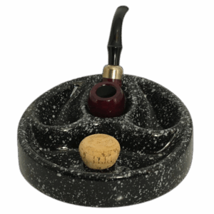 Pipe Rest (Triple) with Knocker - Ceramic