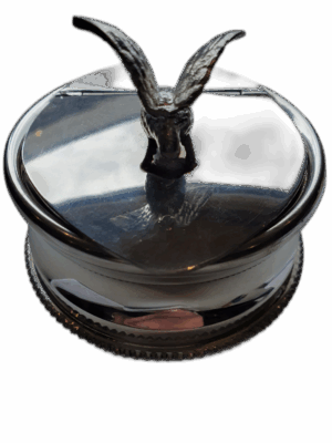 Snuff Box - Table Box in Pewter