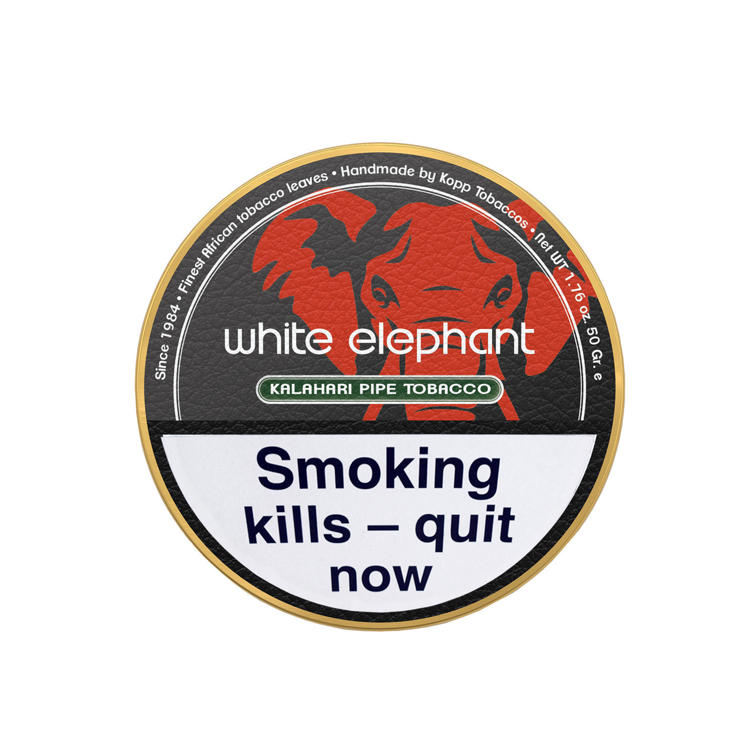 White Elephant Kalahari Pipe Tobacco 50g Tin