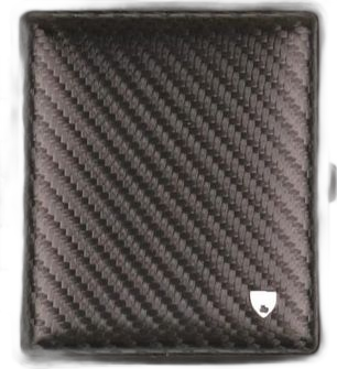 Carbon Black Cigarette Case - 18s