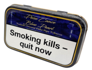 Pesse Canoe Blue Pearl Flake Pipe Tobacco 50g