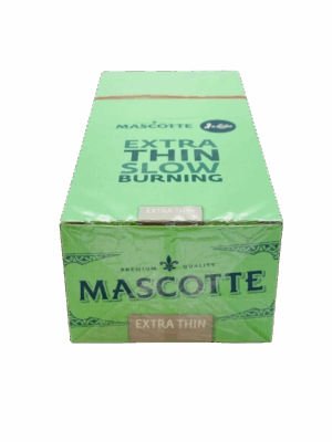 Mascotte Green Extra Thin Papers