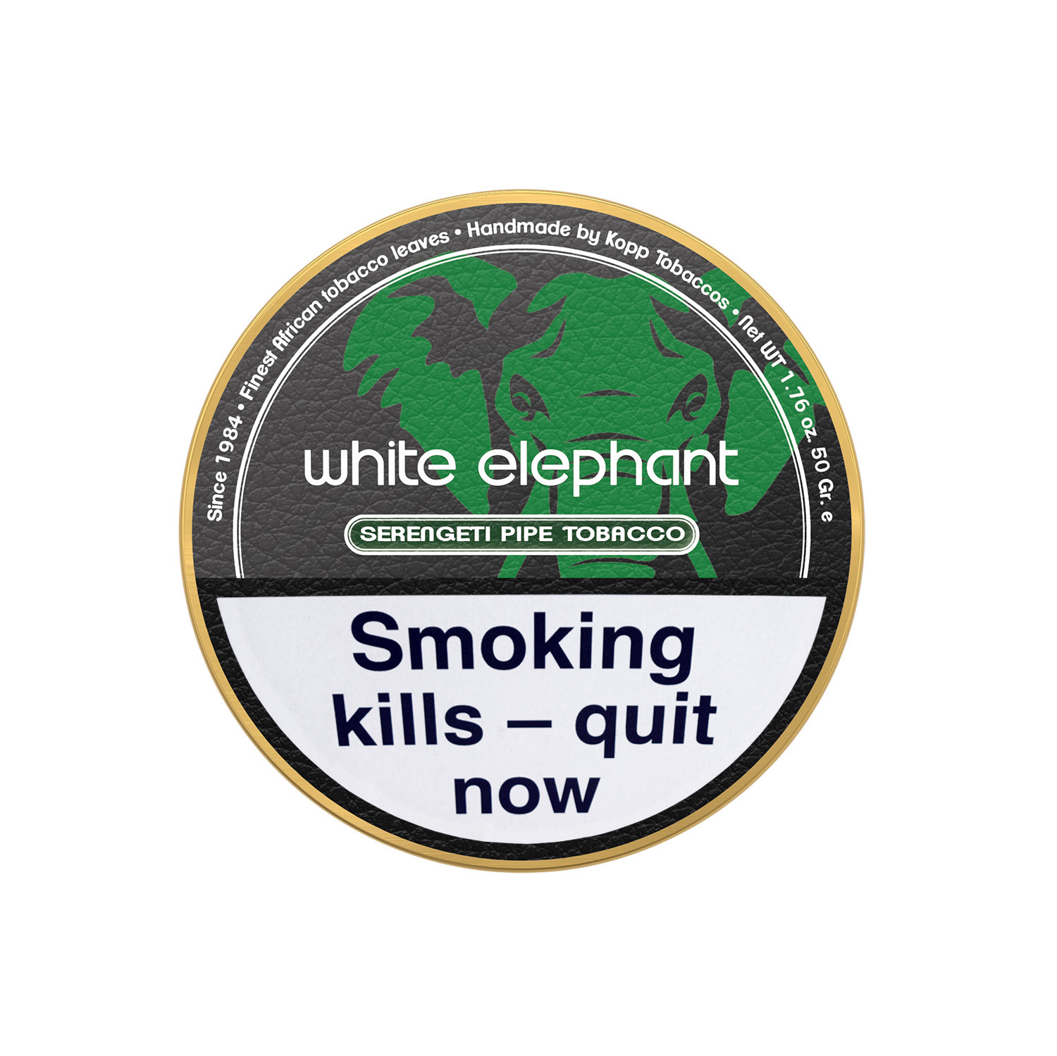 White Elephant Serengeti Pipe Tobacco 50g Tin