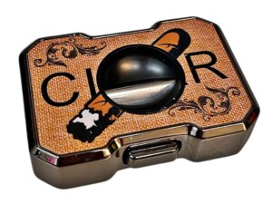 Metal V-Cut Cigar Cutter – CIGAR Design