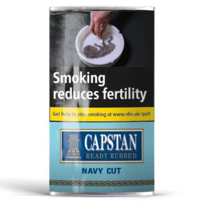 Capstan Ready Rubbed Navy Cut McGahey Tobacconist