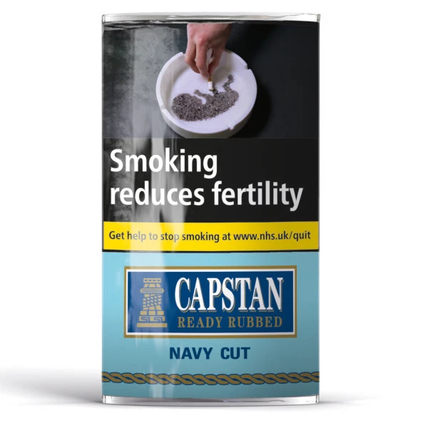 Capstan Ready Rubbed Navy Cut McGahey Tobacconist
