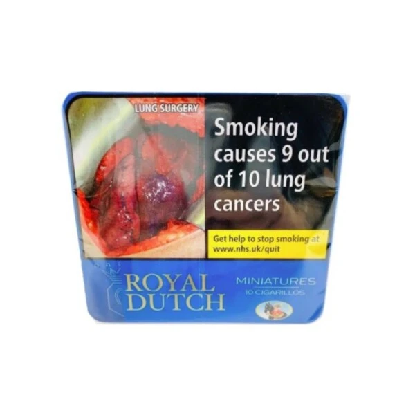 ROYAL DUTCH MINIATURE BLUE 10’S X10