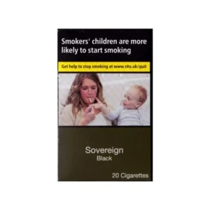 Sovereign Black Cigarettes