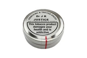 Dr J R Justice Tin FT snuff