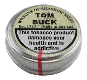 Wilsons of Sharrow snuff: Tom Buck Tin