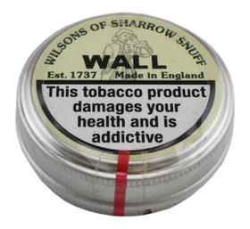 Wilsons of Sharrow snuff: Wall Tin