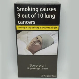 Sovereign Green (Menthol) Super king