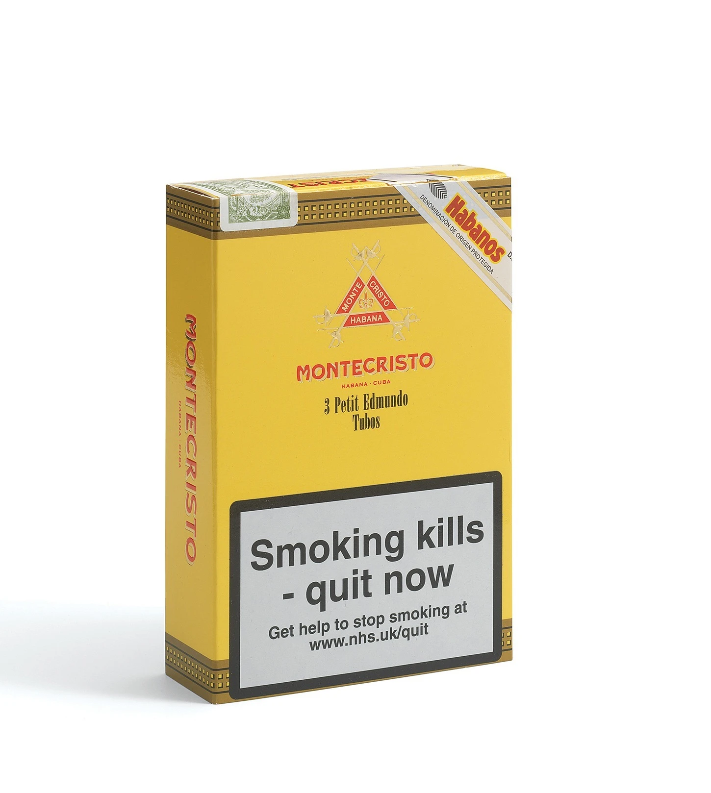 Montecristo-Petit-Edmundo-Tubos-pack-of-3