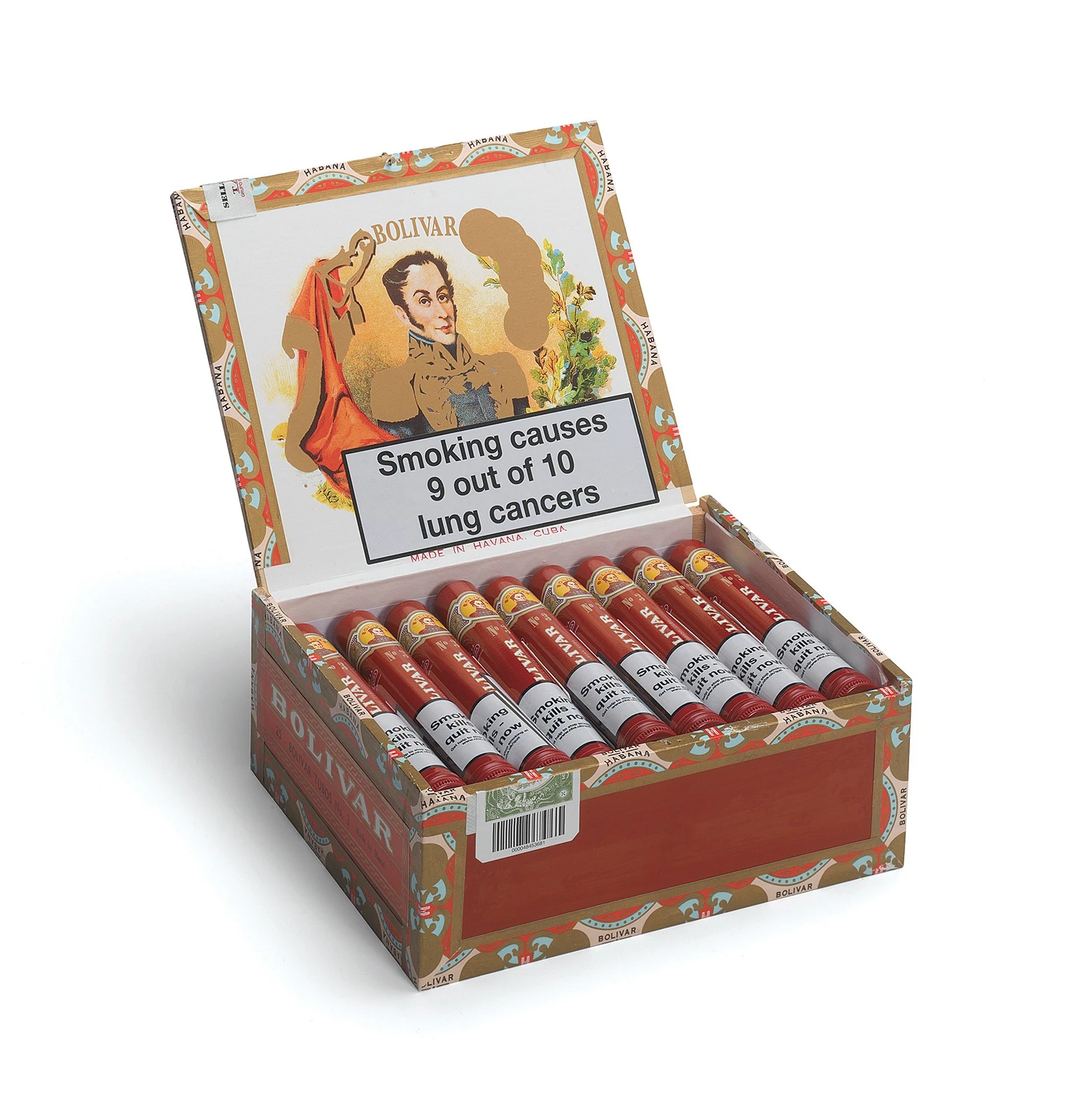 Bolivar-Tubos-No.3-box-of-25